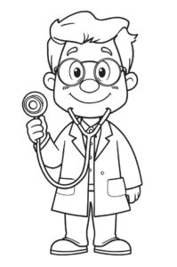 arzt mit stethoskop 1