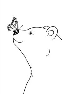 baer mit schmetterling 2