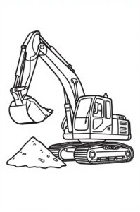 bagger mit schaufel 2