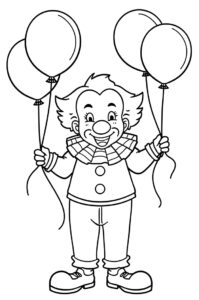 Clown Mit Ballons