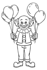 clown mit ballons 2