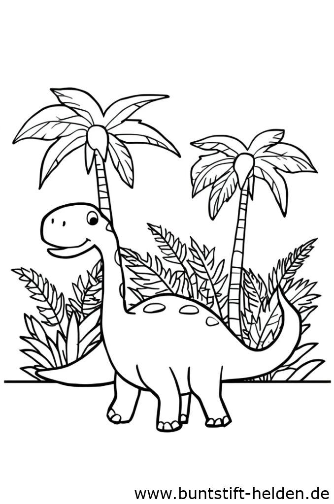 dino im dschungel