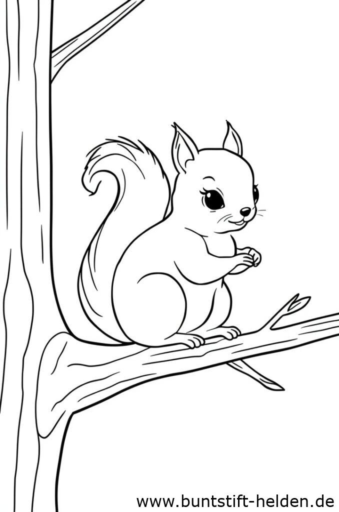 eichhoernchen auf ast 1