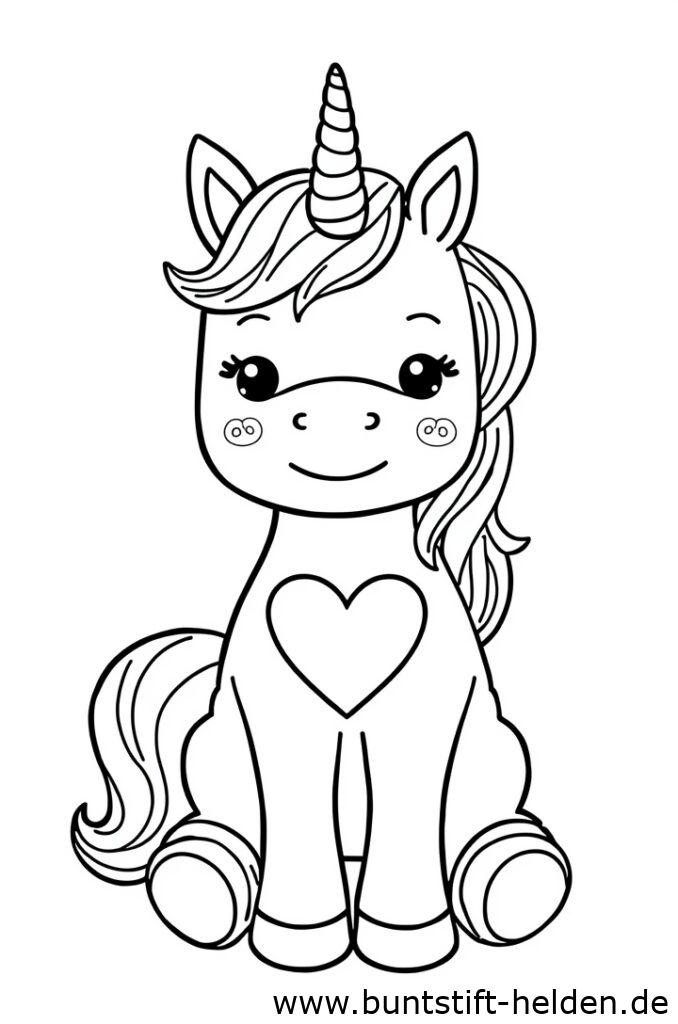 einhorn mit herz 1