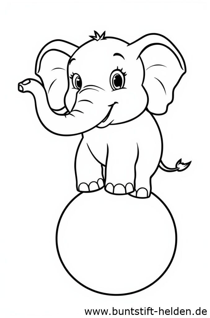 elefant im zirkus 1