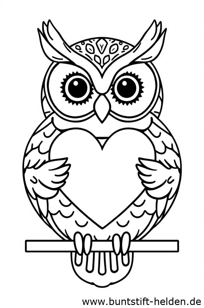 eule mit herz 2
