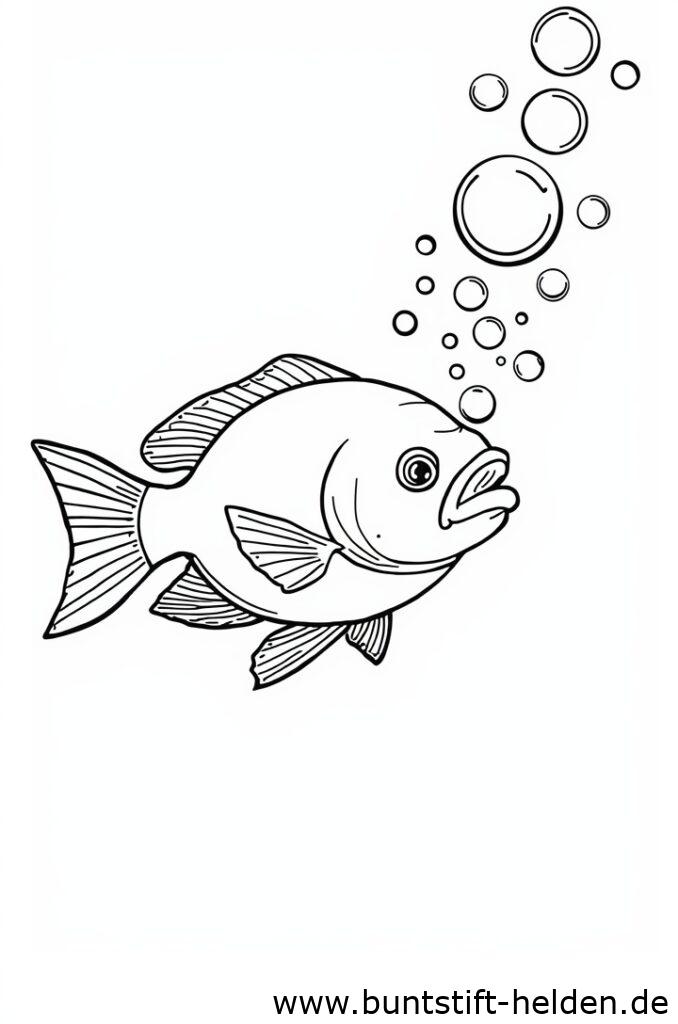 fisch mit blasen 1