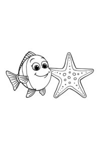 fisch mit seestern 1