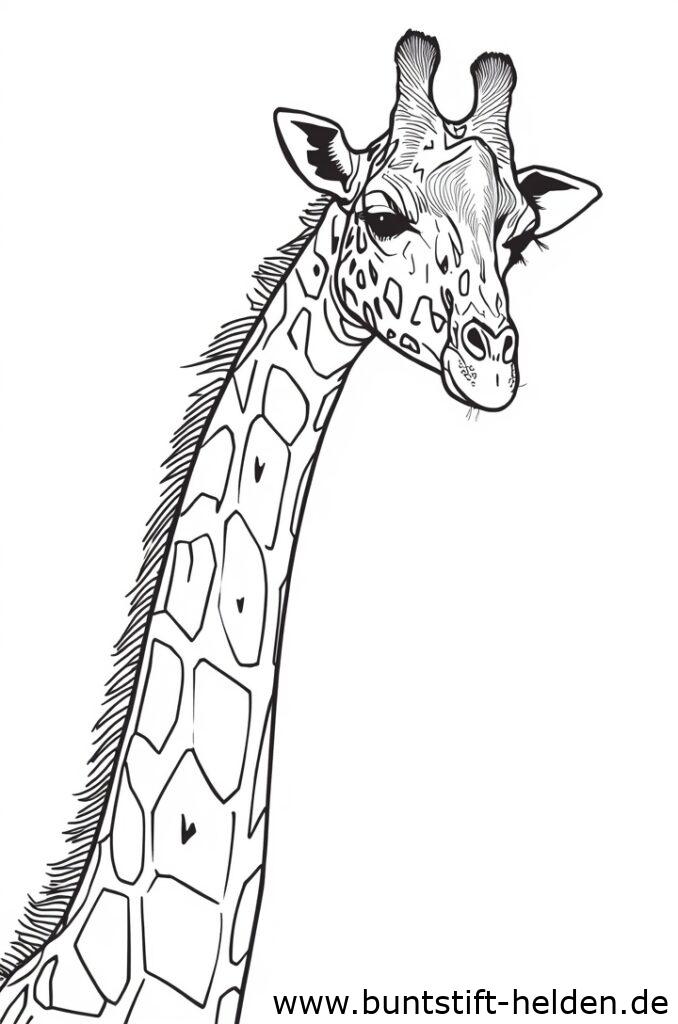 giraffe schaut neugierig 2