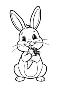 hase frisst karotte 1