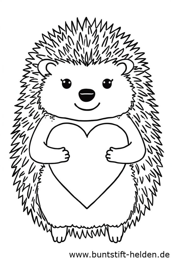 igel mit herz 1