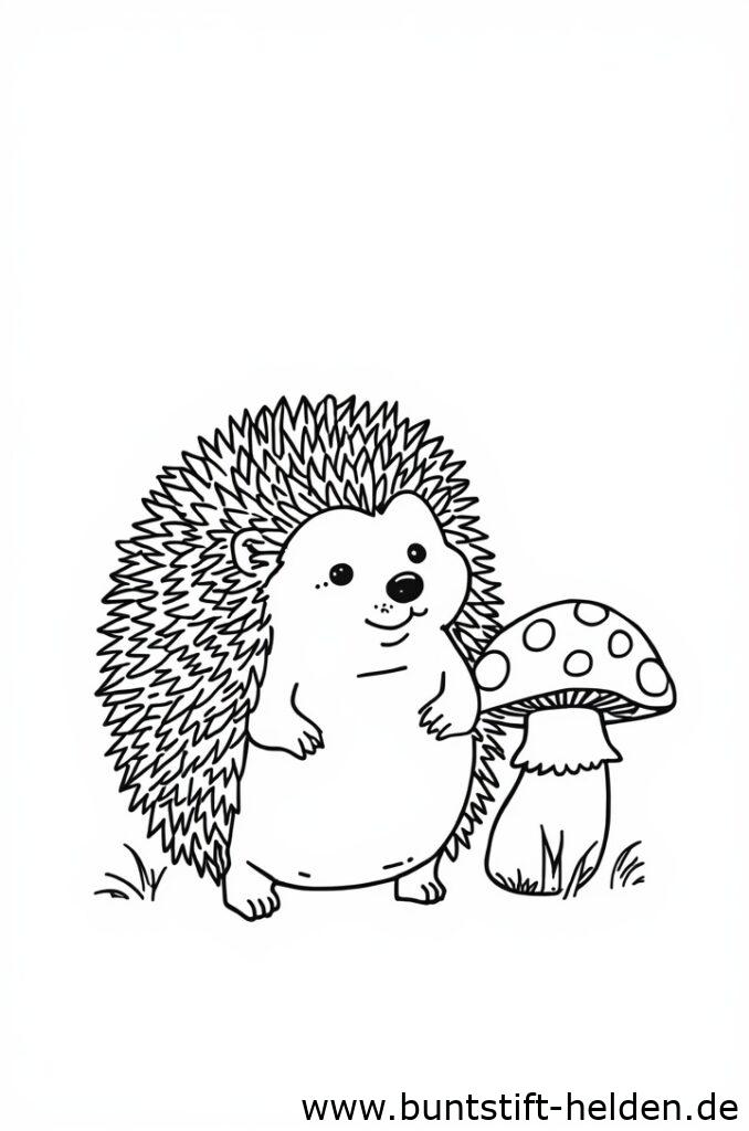 igel und pilz 2