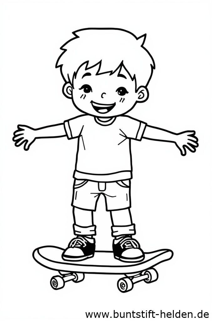 junge mit skateboard 1