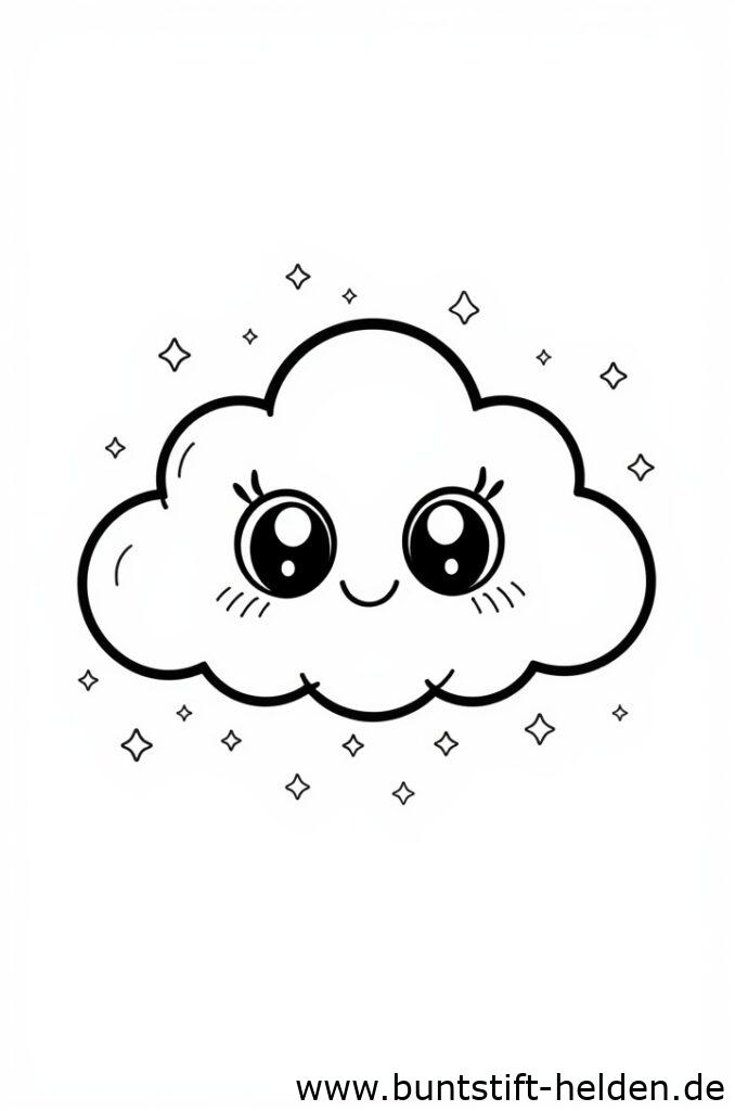 kawaii wolke