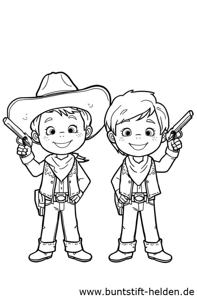 kinder als cowboys da