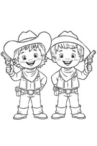 kinder als cowboys da