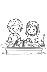 kinder pflanzen blumen da