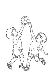 kinder spielen ball 2