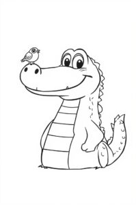 krokodil mit vogel 2