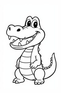 Krokodil Mit Zähnen