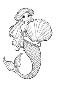 meerjungfrau mit muschel 1