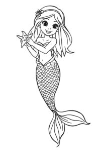 meerjungfrau und seestern 1