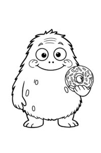 monster mit donut da