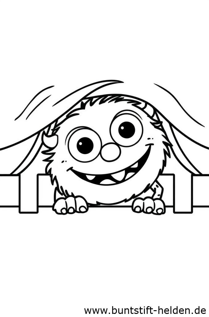 monster unter bett da