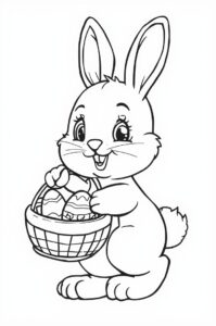 Osterhase Mit Korb