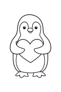 pinguin mit herz 1