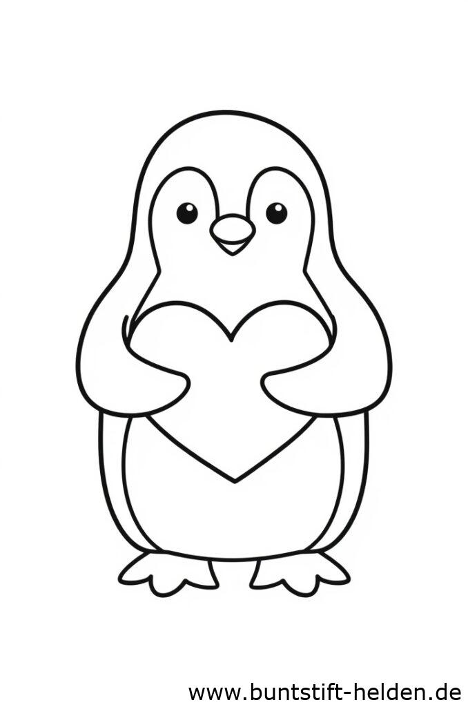 pinguin mit herz 1