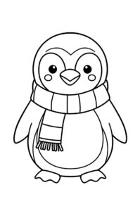 pinguin mit schal 2