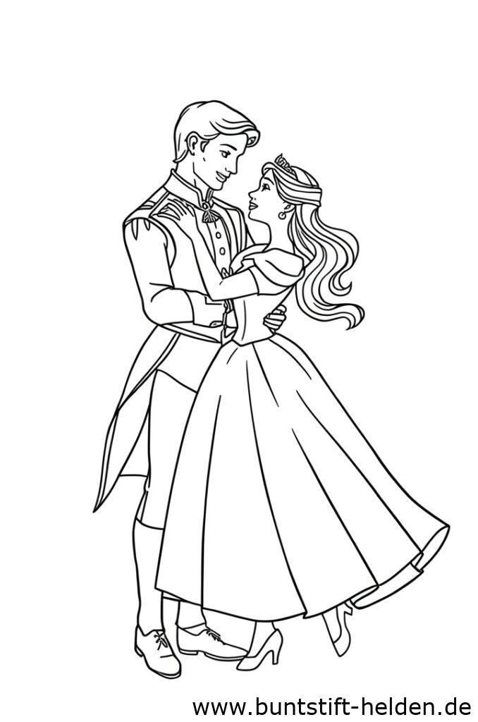 prinz und prinzessin tanzen 1