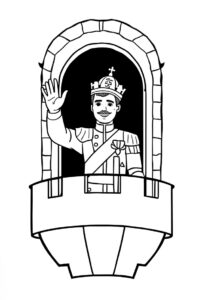 prinz winkt vom balkon 2