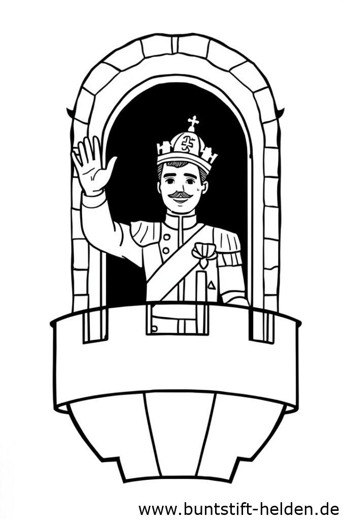 prinz winkt vom balkon 2