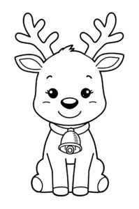 rentier mit glocke 1