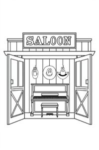 saloon szene da
