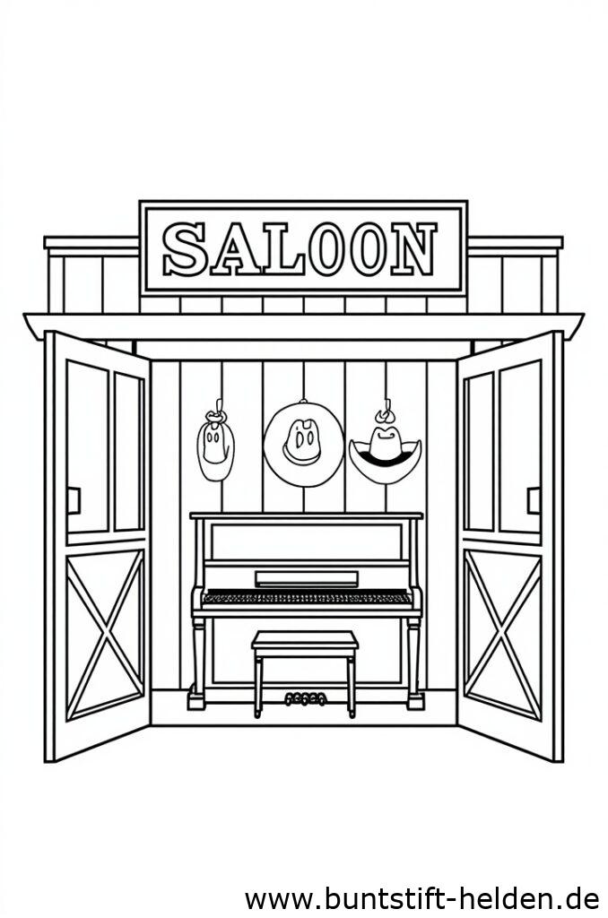 saloon szene da