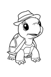 schildkroete mit hut 2