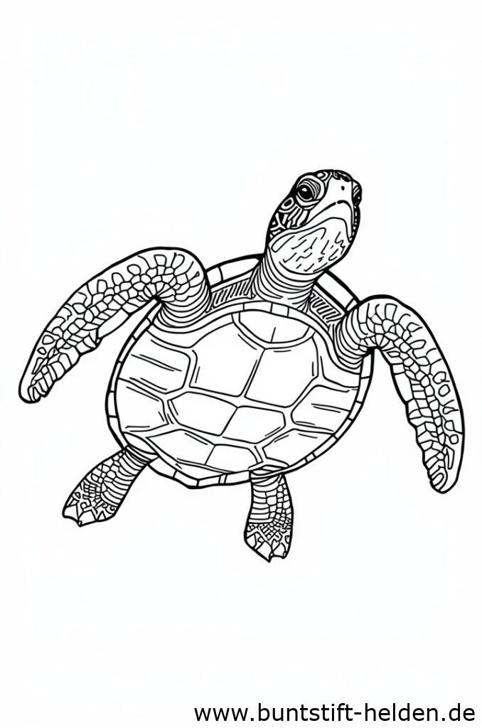 schildkroete schwimmt 1