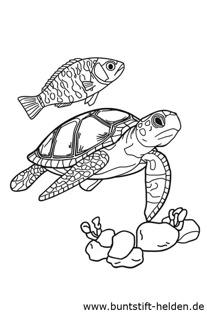 schildkroete und fisch 2