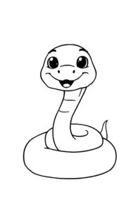 schlange eingerollt 1