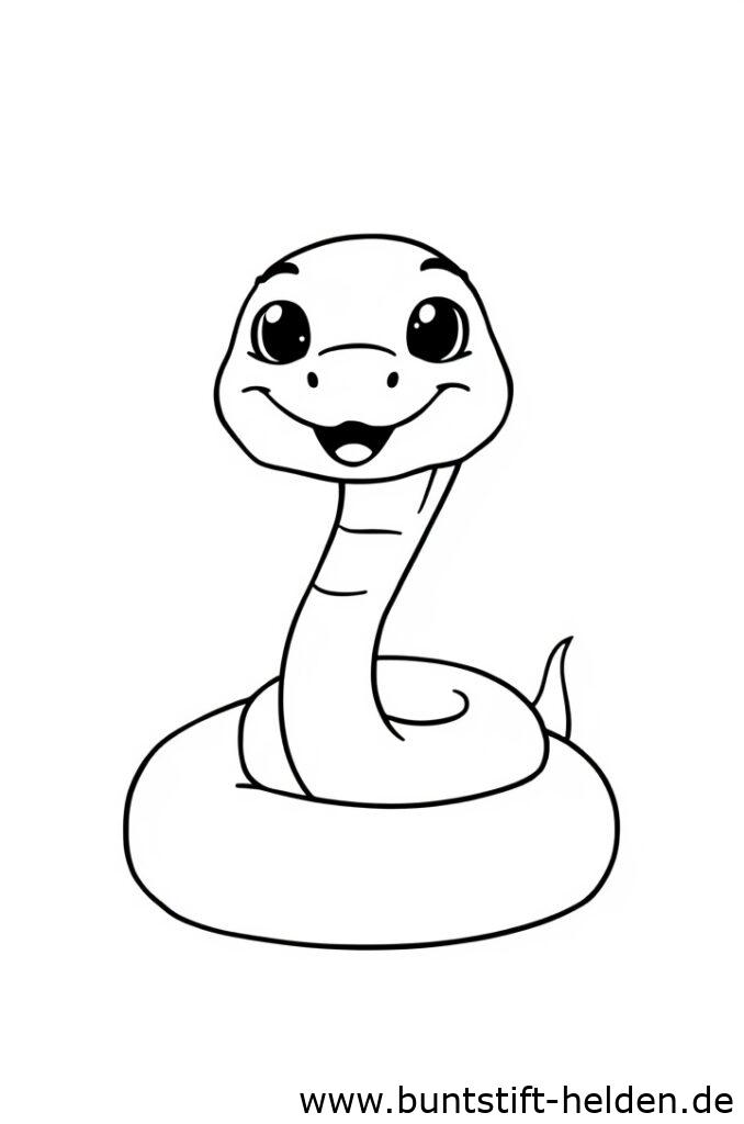 schlange eingerollt 1