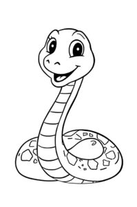 schlange schaut neugierig 1