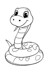 schlange schaut neugierig 2