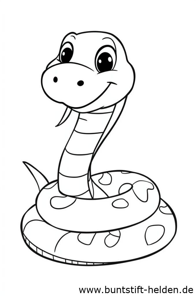 schlange schaut neugierig 2