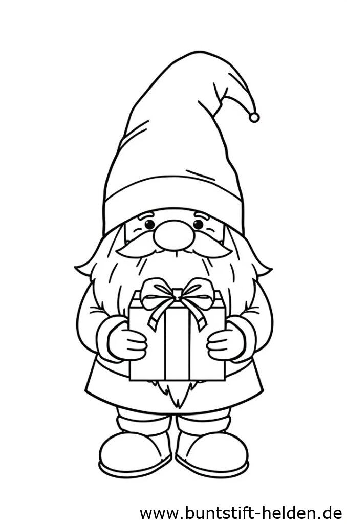 wichtel mit geschenk 1