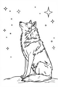 wolf mit sternen 2