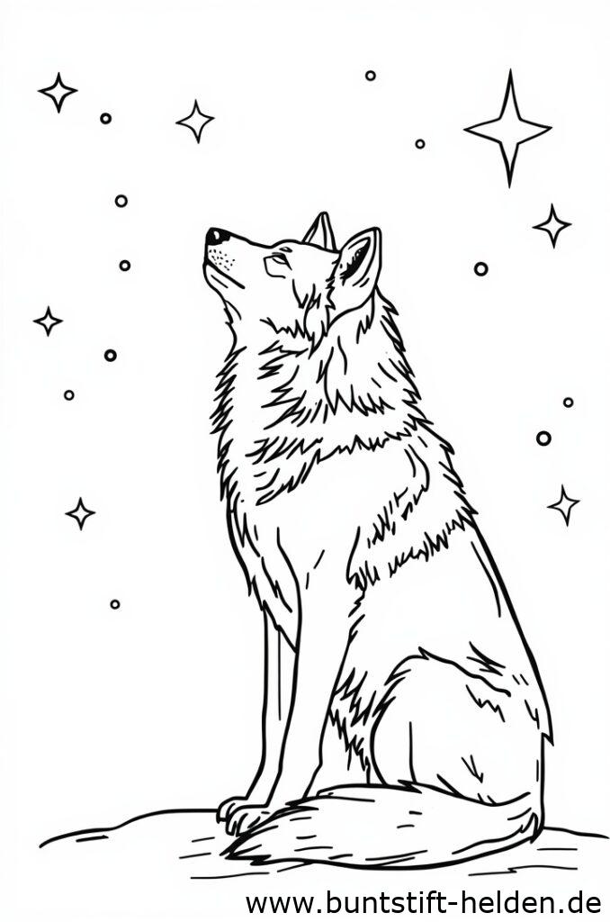 wolf mit sternen 2