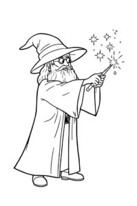 zauberer zaubert funken 1